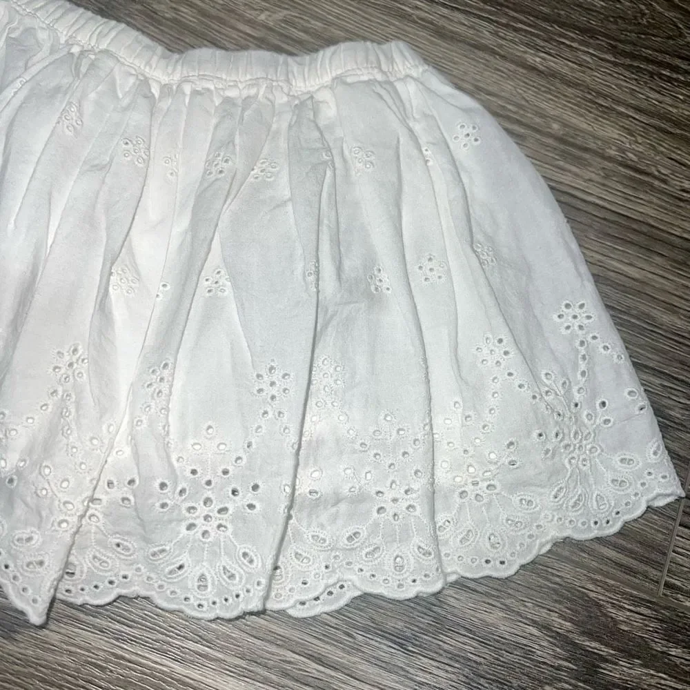Oshkosh White Eyelet Skirt